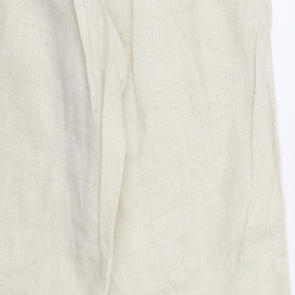 Lands end Womens Ivory Trousers Size 14 L31 in