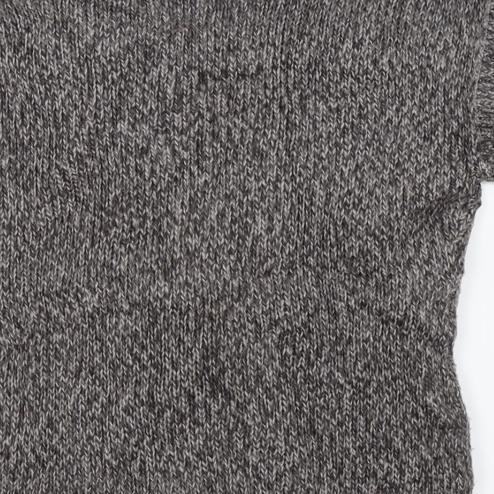 isle Womens Grey Cardigan Jumper Size 18
