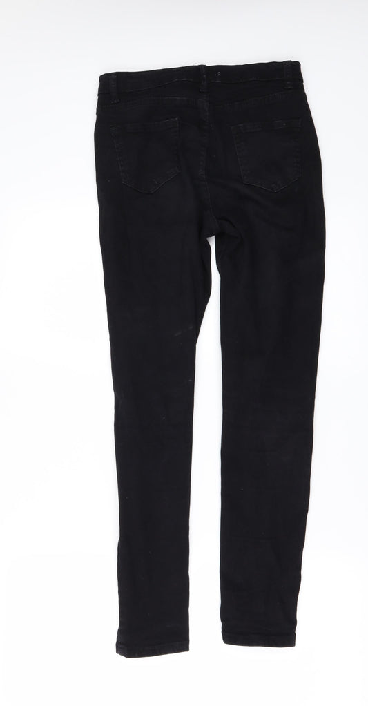 SheIn Womens Black Denim Skinny Jeans Size S L28 in