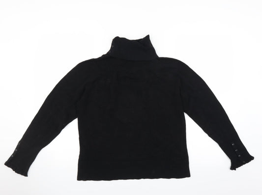 Autonomy Womens Black Pullover Jumper Size M