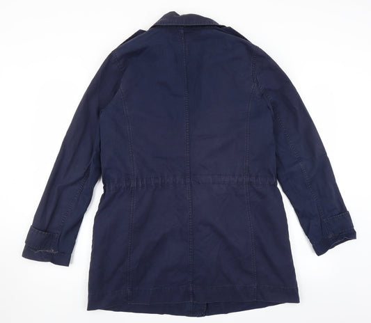 Gap Womens Blue Jacket Size M - removable gilet lining