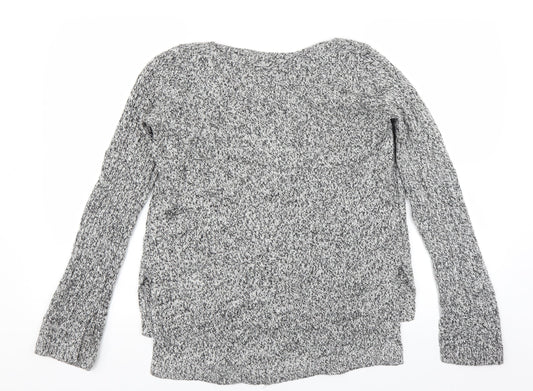 H&M Womens Grey Pullover Jumper Size M