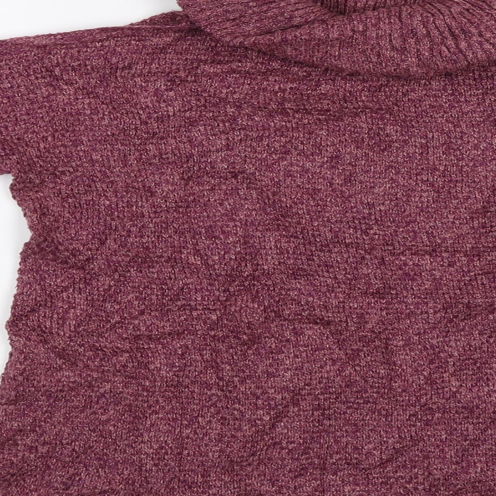 Hollister Womens Purple   Pullover Jumper Size S