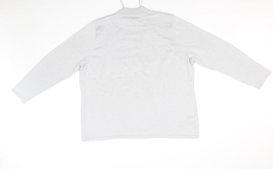 BLM Womens Grey Pullover Jumper Size XL