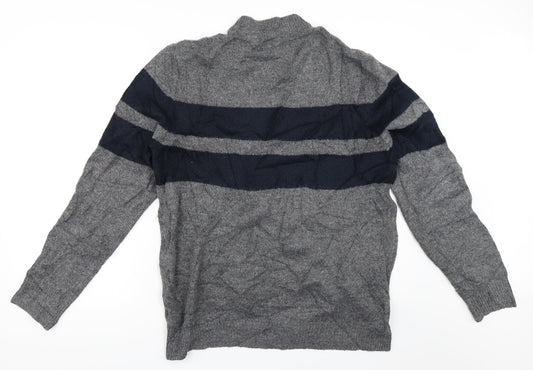 Burton Mens Grey Pullover Jumper Size L