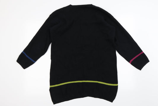 Mexx Womens Black Pullover Jumper Size L