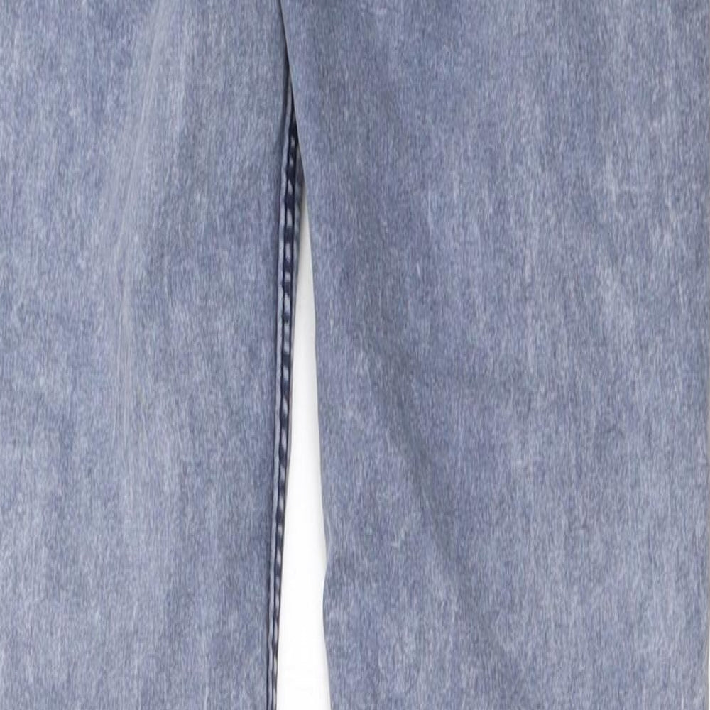 Brand and care label for H&M women’s grey skinny jeans, size UK 8, 29-inch leg