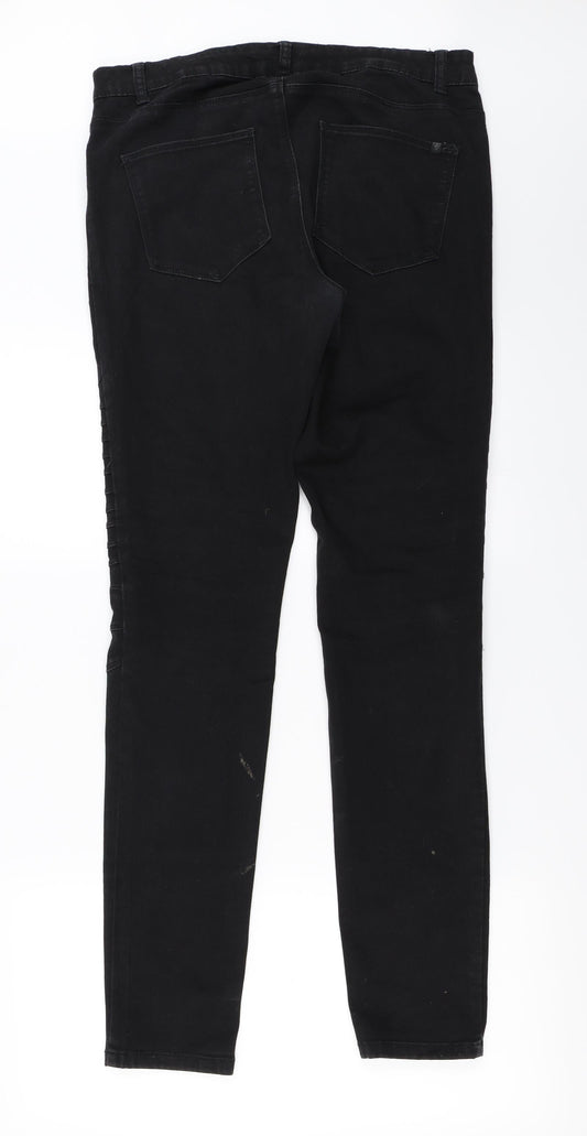 Noisy may Mens Black Skinny Jeans Size 32 in L30 in