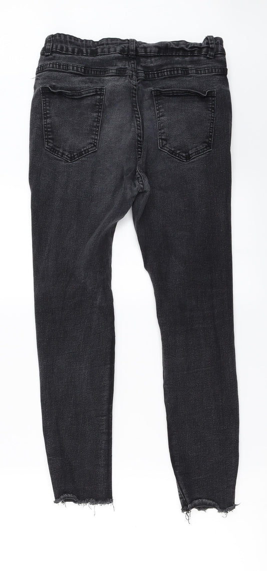 SheIn Womens Black Skinny Jeans Size 28 in L24 in