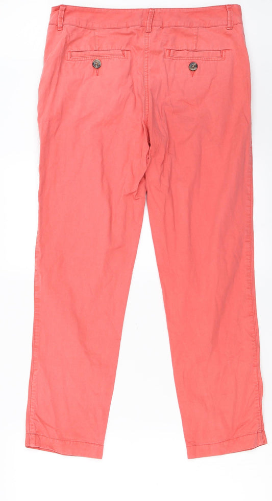 Papaya Womens Pink Straight Jeans Size 12 L27 in