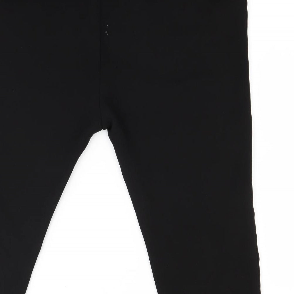 Zara Womens Black Trousers Size M L20 in