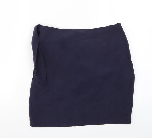 Kiabi Womens Blue A-Line Skirt Size 34