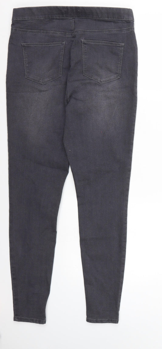 / Denim Womens Grey Skinny Jeans Size 10 L30 in