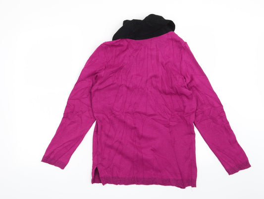Preworn Womens Pink Pullover Jumper Size S