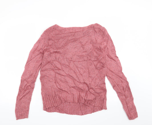 Marks and Spencer Womens Pink Pullover Jumper Size 12