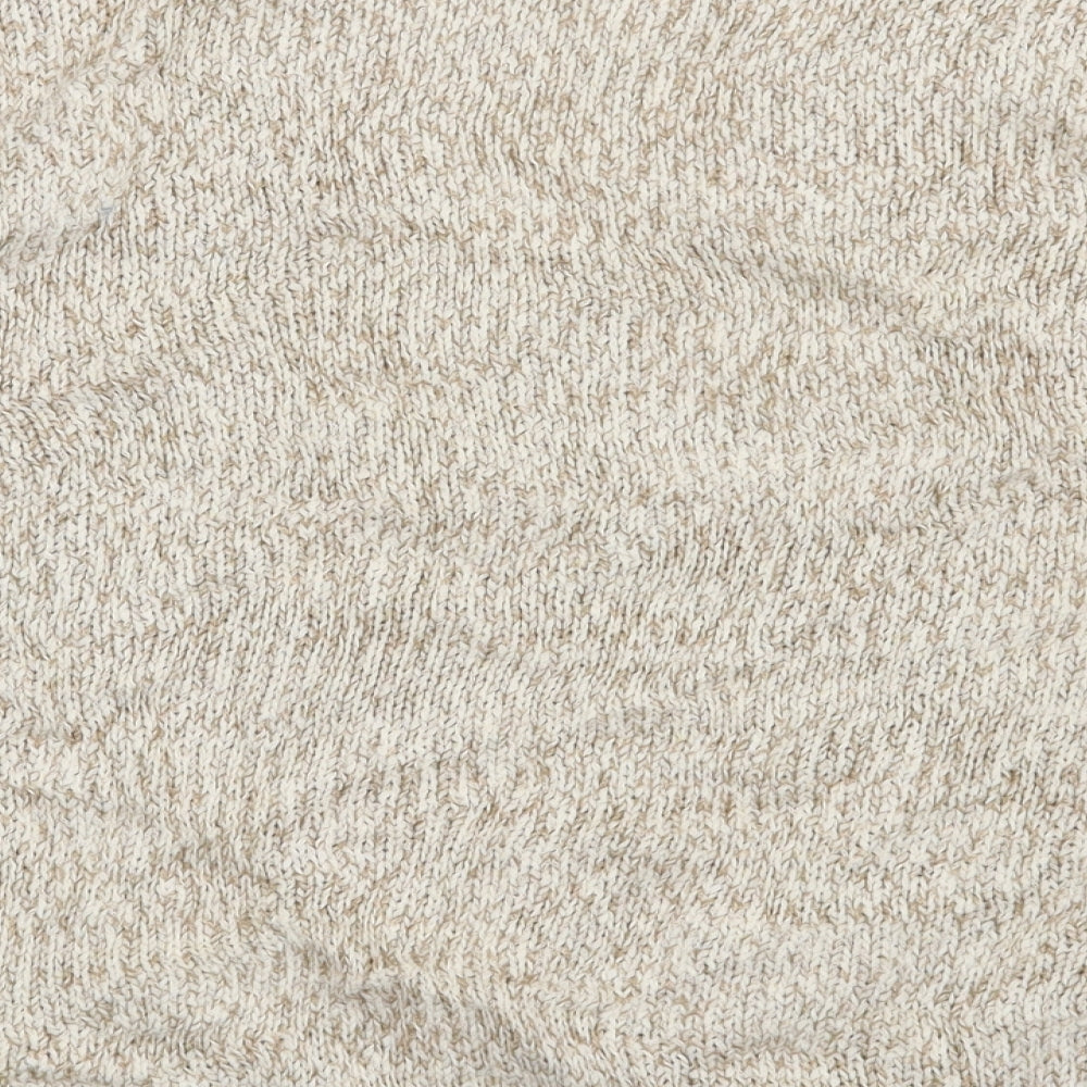 Marks and Spencer Womens Beige Pullover Jumper Size 8