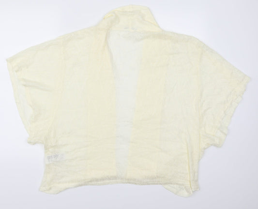 Oasis Womens Beige Cardigan Jumper Size S - Cream