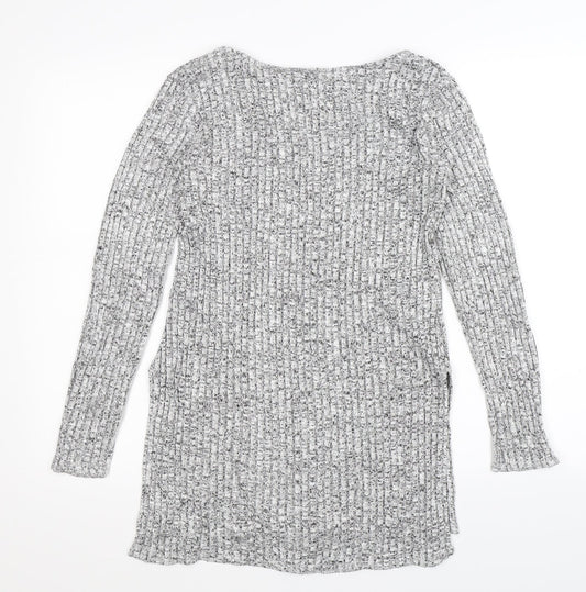 Divided Womens Grey Knit Pullover Jumper Size S