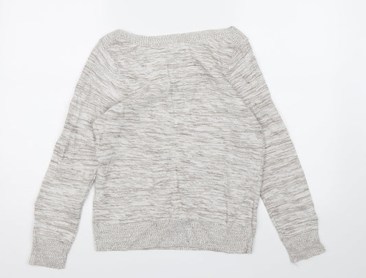 BHS Womens Ivory Knit Pullover Jumper Size 12