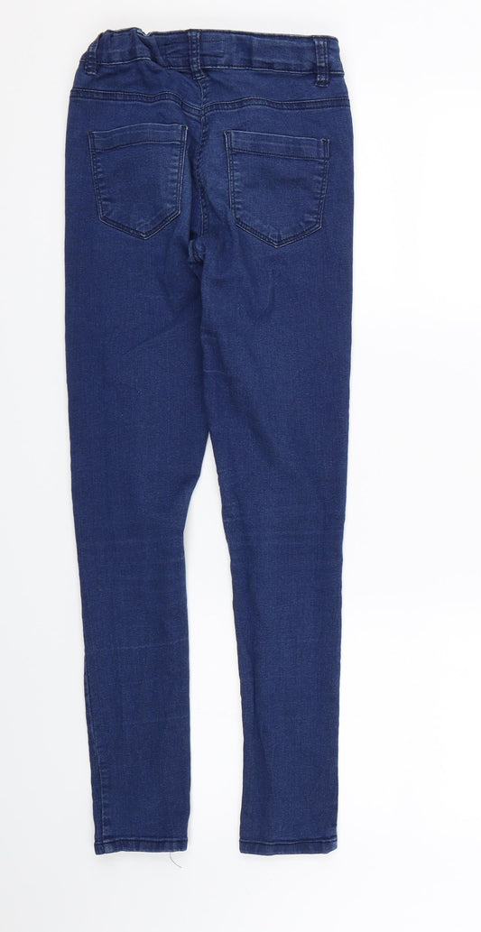 Matalan Girls Blue Denim Skinny Jeans Size 12 Years