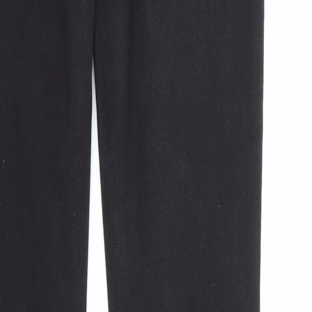 Brand and care label for Denim & Co. women’s black denim skinny jeans, size UK 10, 29-inch leg