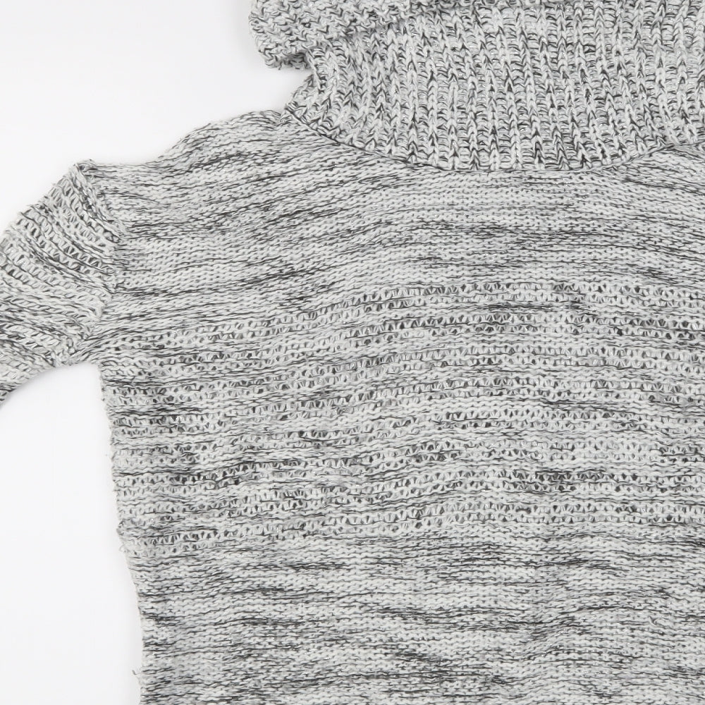M&Co Womens Grey Pullover Jumper Size M