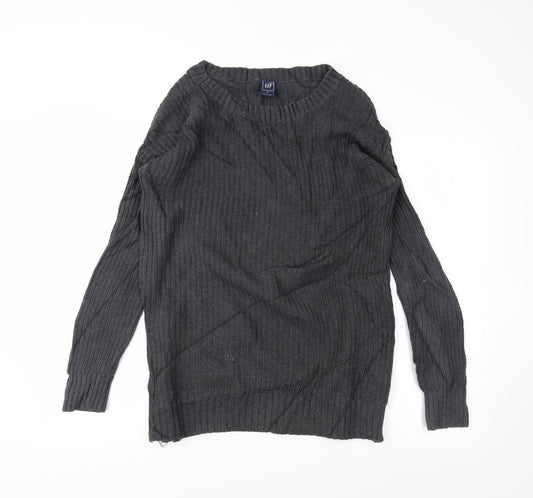 Gap Mens Grey Pullover Jumper Size M