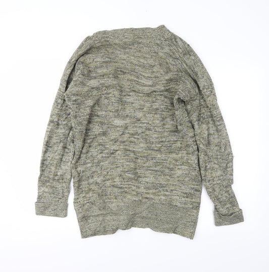 Zara Womens Green Cardigan Jumper Size S