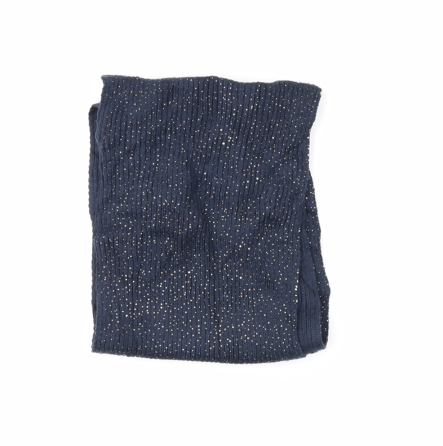 Front view of Preworn women’s blue scarf