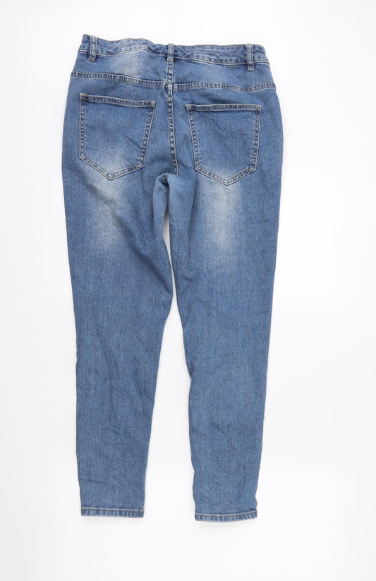 KappAhI Womens Blue Skinny Jeans Size 36 in L27 in