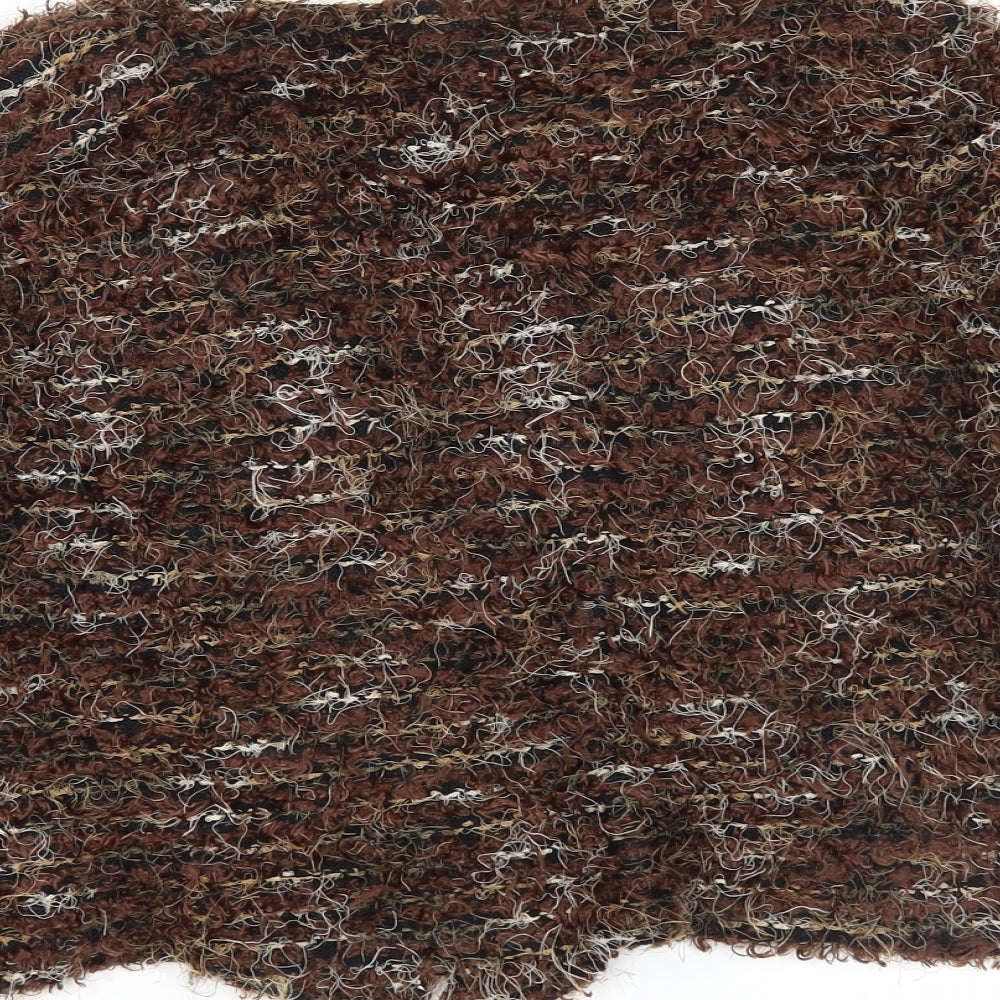 Brand and care label for Venezia women’s brown cardigan jumper, size UK 10