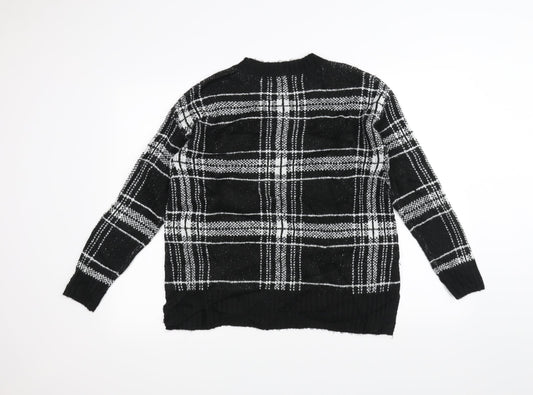 Marks and Spencer Womens Black Knit Pullover Jumper Size S