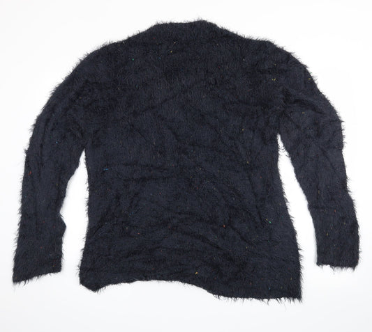 Cotton Traders Womens Blue Pullover Jumper Size 18