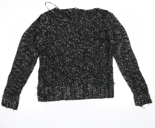 Spirit Womens Black Pullover Jumper Size M