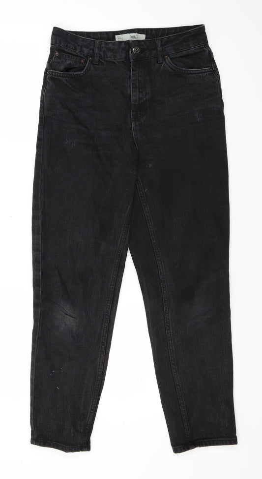 Topshop Mens Beige Denim Tapered Jeans Size 26 L26 in