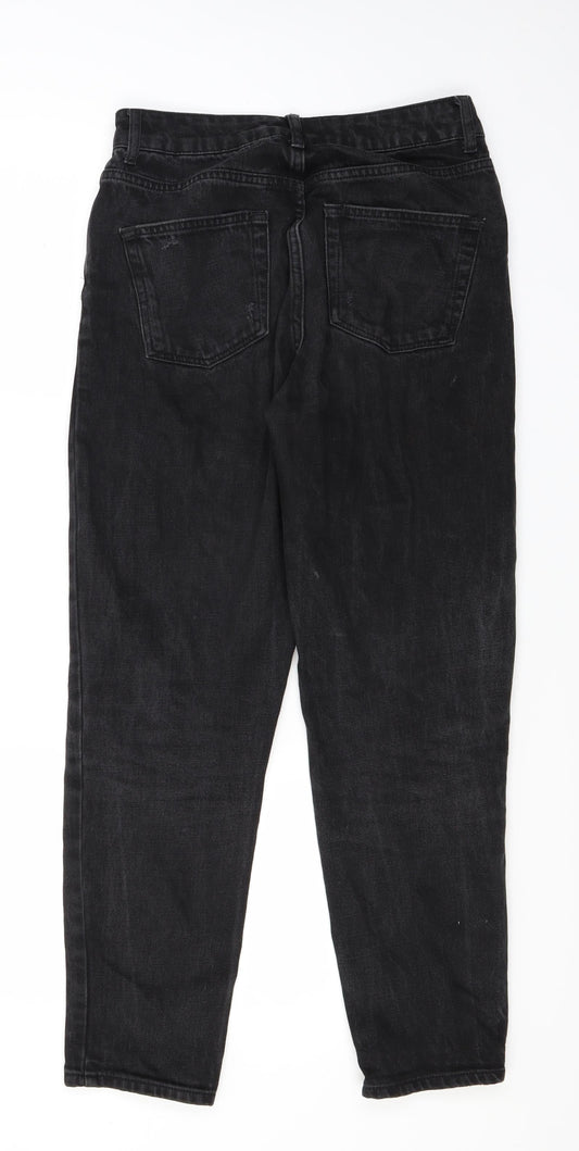 Topshop Mens Beige Denim Tapered Jeans Size 26 L26 in