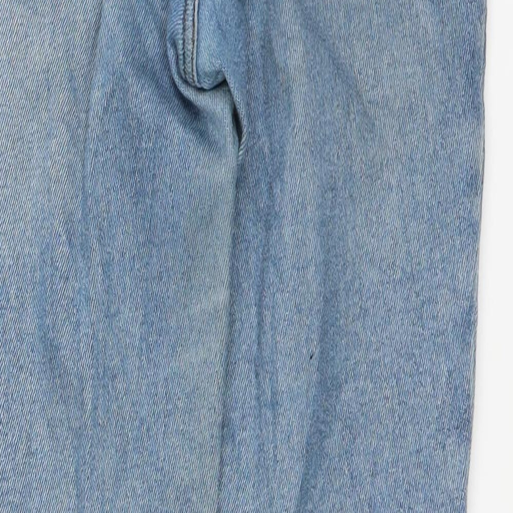 Cubus Womens Blue Denim Straight Jeans Size 29 in L27 in - stretch denim