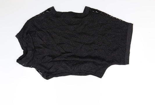 Oasis Womens Black Cardigan Jumper Size M