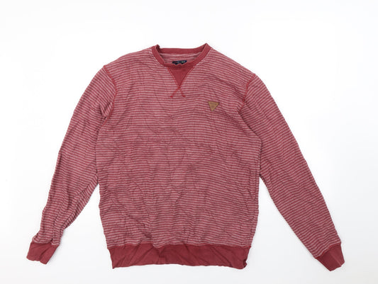 Proline Mens Multicoloured Striped Pullover Jumper Size L