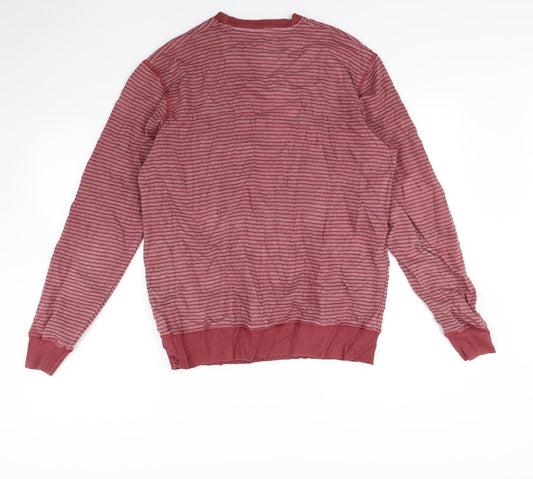 Proline Mens Multicoloured Striped Pullover Jumper Size L