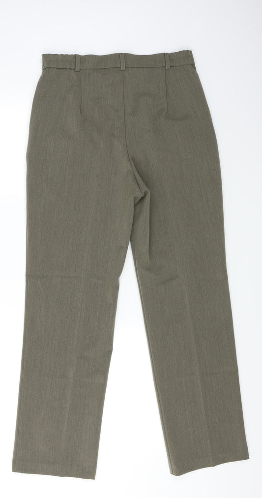 Marks and Spencer Womens Beige Trousers Size 10 L26 in