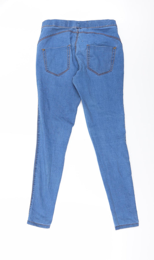 Denim & Co. Womens Blue Jegging Jeans Size 6 L26.5 in