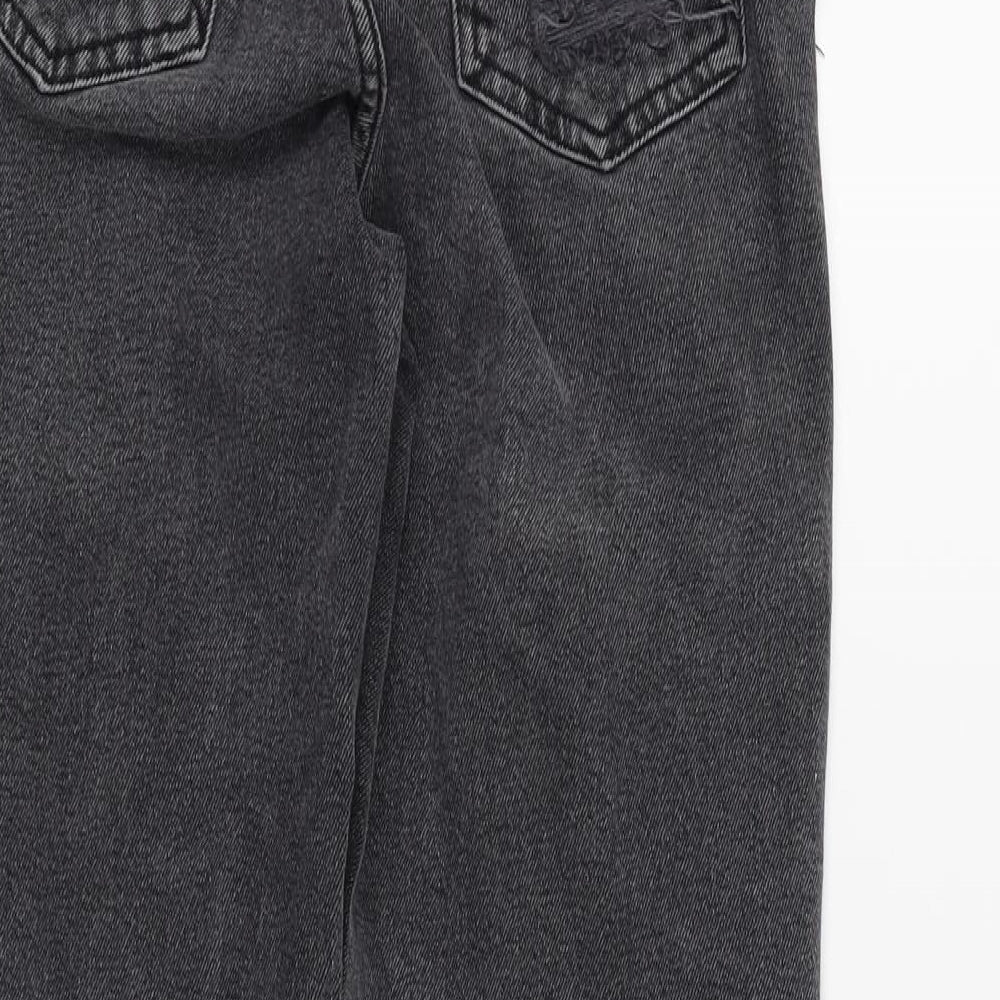 H&M Womens Grey Skinny Jeans Size 8 L26 in
