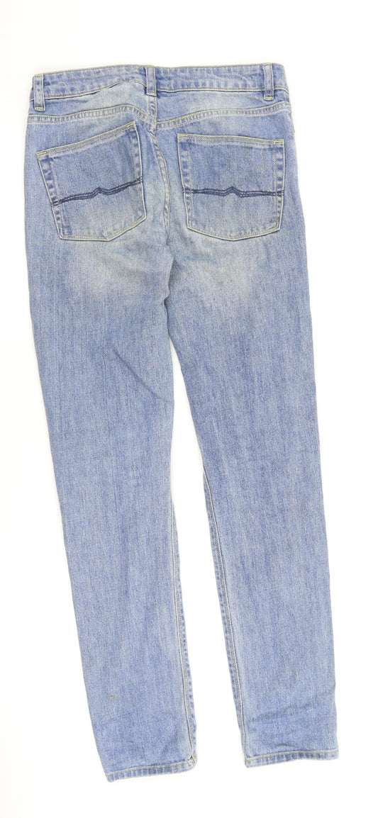ASOS Mens Blue Denim Skinny Jeans Size 28 in L30 in