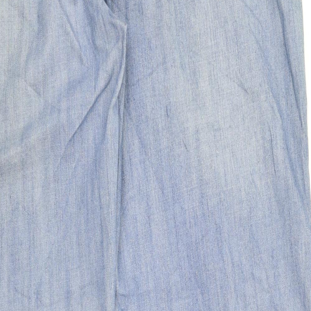 rping Womens Blue Denim Straight Jeans Size 40 in L30 in