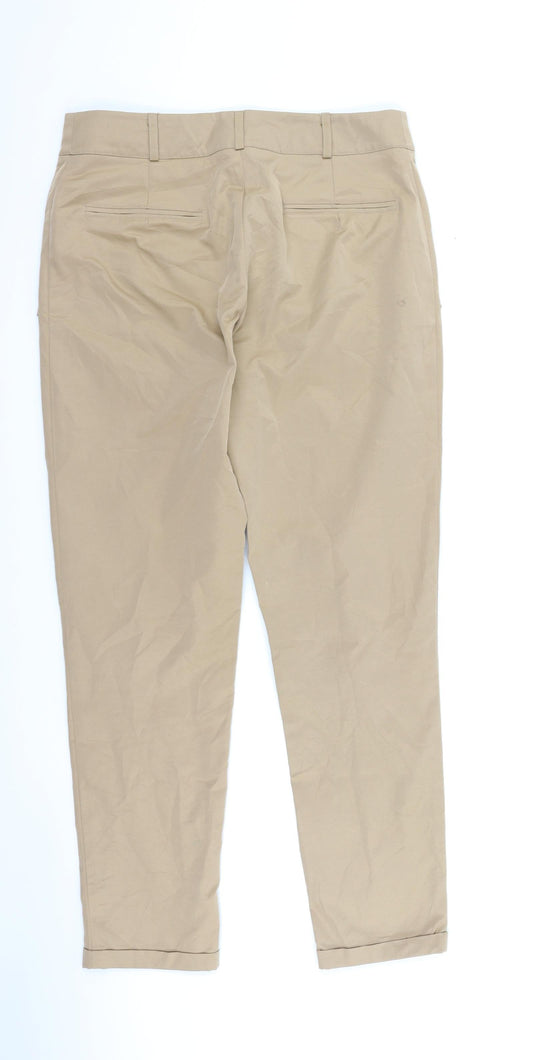Pretty Girl Womens Brown Chino Trousers Size L L27 in