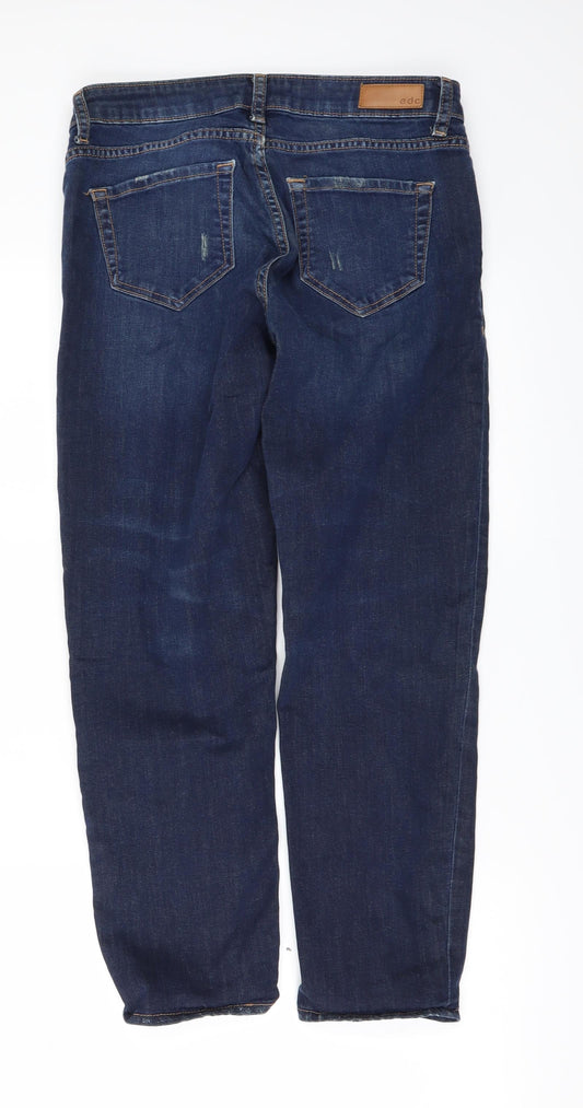 EDC Womens Beige Denim Straight Jeans Size 30 in L26 in