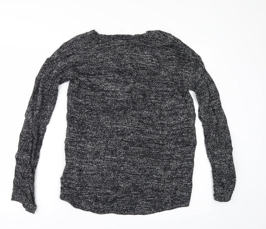 H&M Womens Black Pullover Jumper Size XL