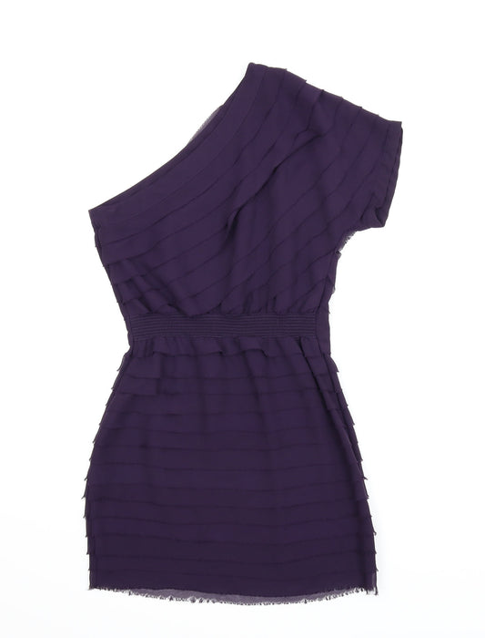 Warehouse Womens Purple Shift Size 8