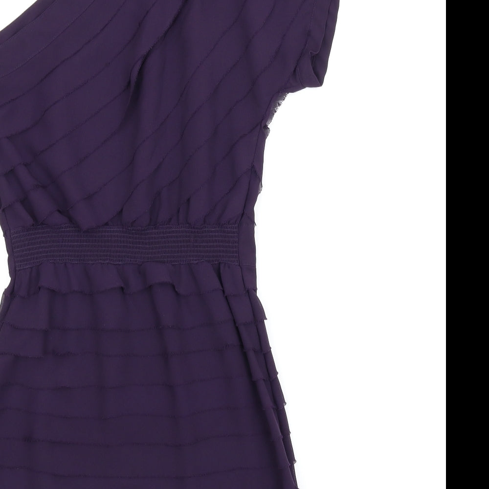 Warehouse Womens Purple Shift Size 8
